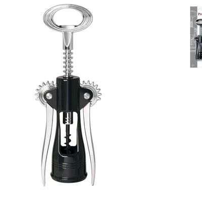 Premier Black 2-lever corkscrew