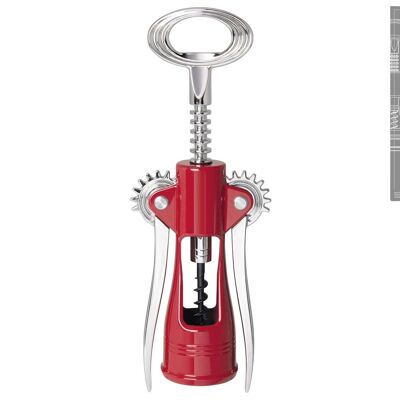 Red Premier 2-lever corkscrew