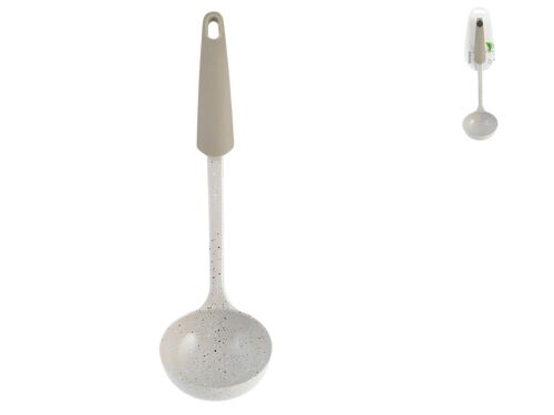 Buy wholesale Stainless steel ladle with Stone Non-Stick Coating and  Non-Slip Handle