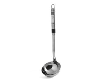 Louche inox Dessus inox manche ovale 9 cm 4