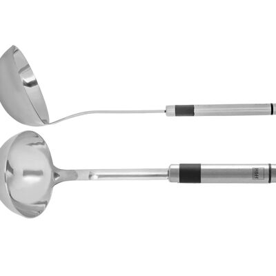 Stainless steel ladle Stainless steel top with oval handle 9 cm