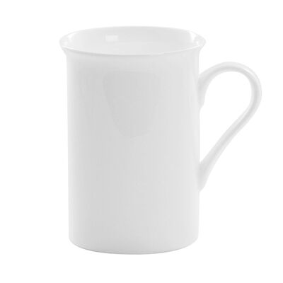 Tasse à aile en porcelaine tendre de 305 cc