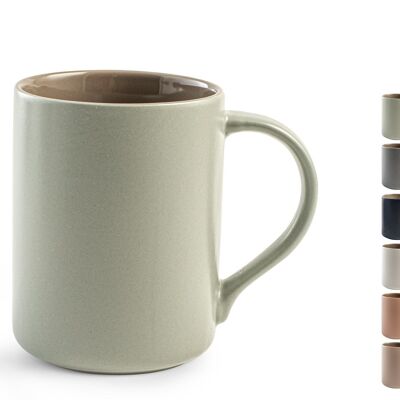 Taza Blush en porcelana nueva bone china colores surtidos cc 400.