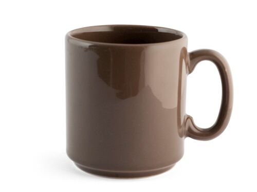 mug Iris in ceramica marrone cc 375
