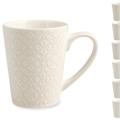 mug ton w re decor assorti 300cc