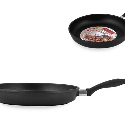 Executive Chef low frying pan in die-cast aluminum with non-stick coating cm 26. 2-year warranty