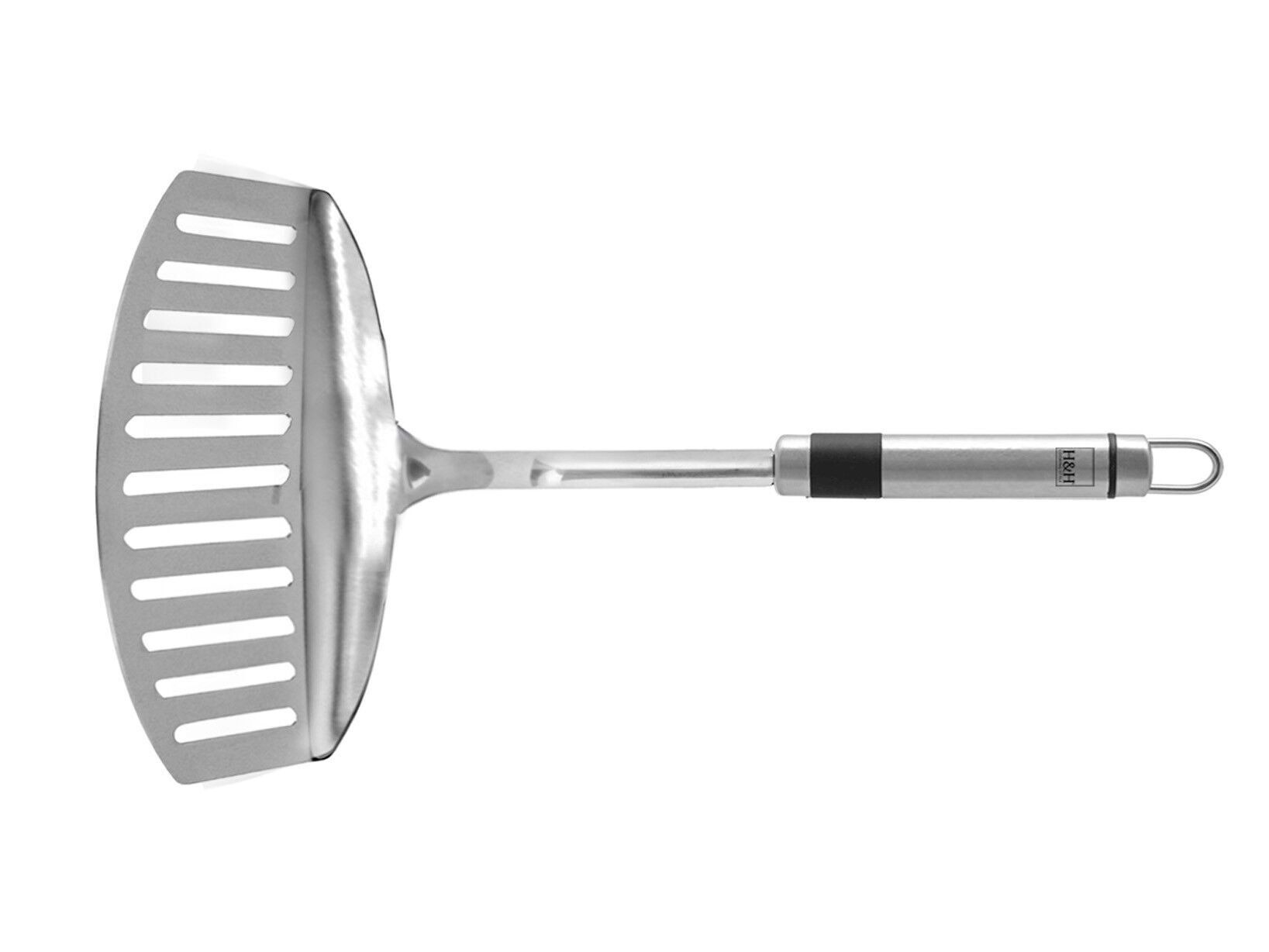 Cuchara para pescado de acero inoxidable Tapa de acero inoxidable con mango ovalado