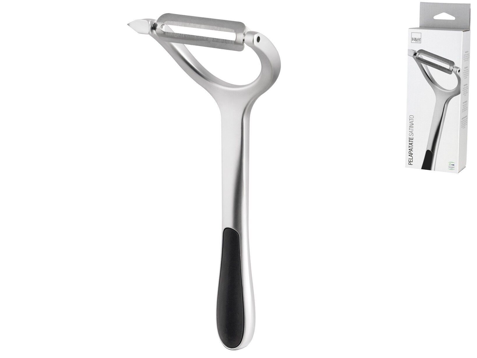 Satinierter Kartoffelschäler aus satiniertem Zink