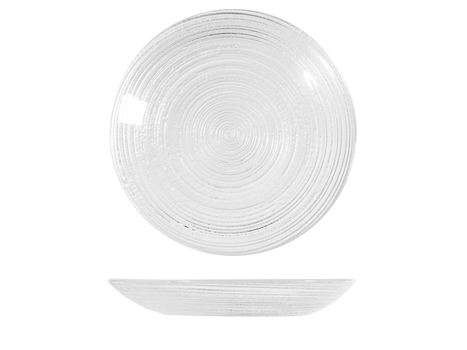 Platillo cristal circular cm 11