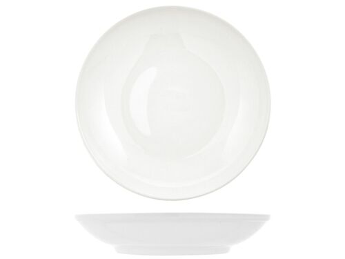 Piatto couscous in ceramica bianco cm 25,5