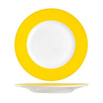 Fruit Wing Bande Jaune Assiette 20 cm