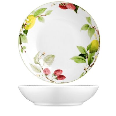 Assiette creuse en porcelaine Boss 2041 cm 19