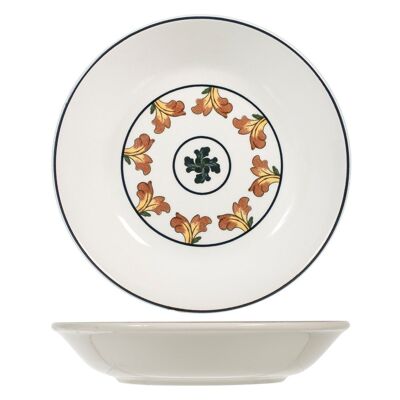 Corfù plato hondo decoración cerámica 3/5 cm 21