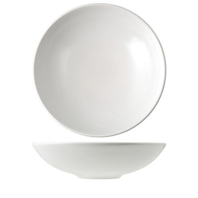 Denver soup plate in white stoneware 20 cm