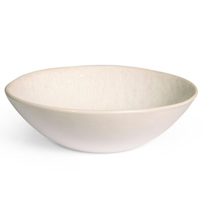 Montblanc soup plate in white stoneware 18 cm