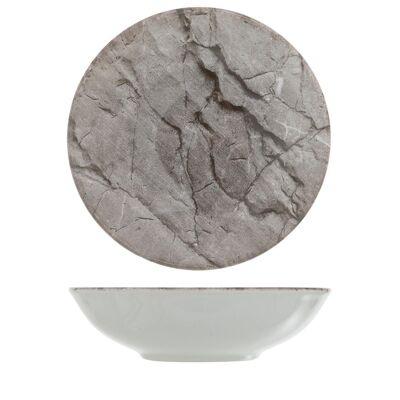 Petra soup plate in stoneware cm 20