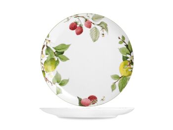 Assiette à fruits Boss 2041 décoration en porcelaine 19,5 cm 4