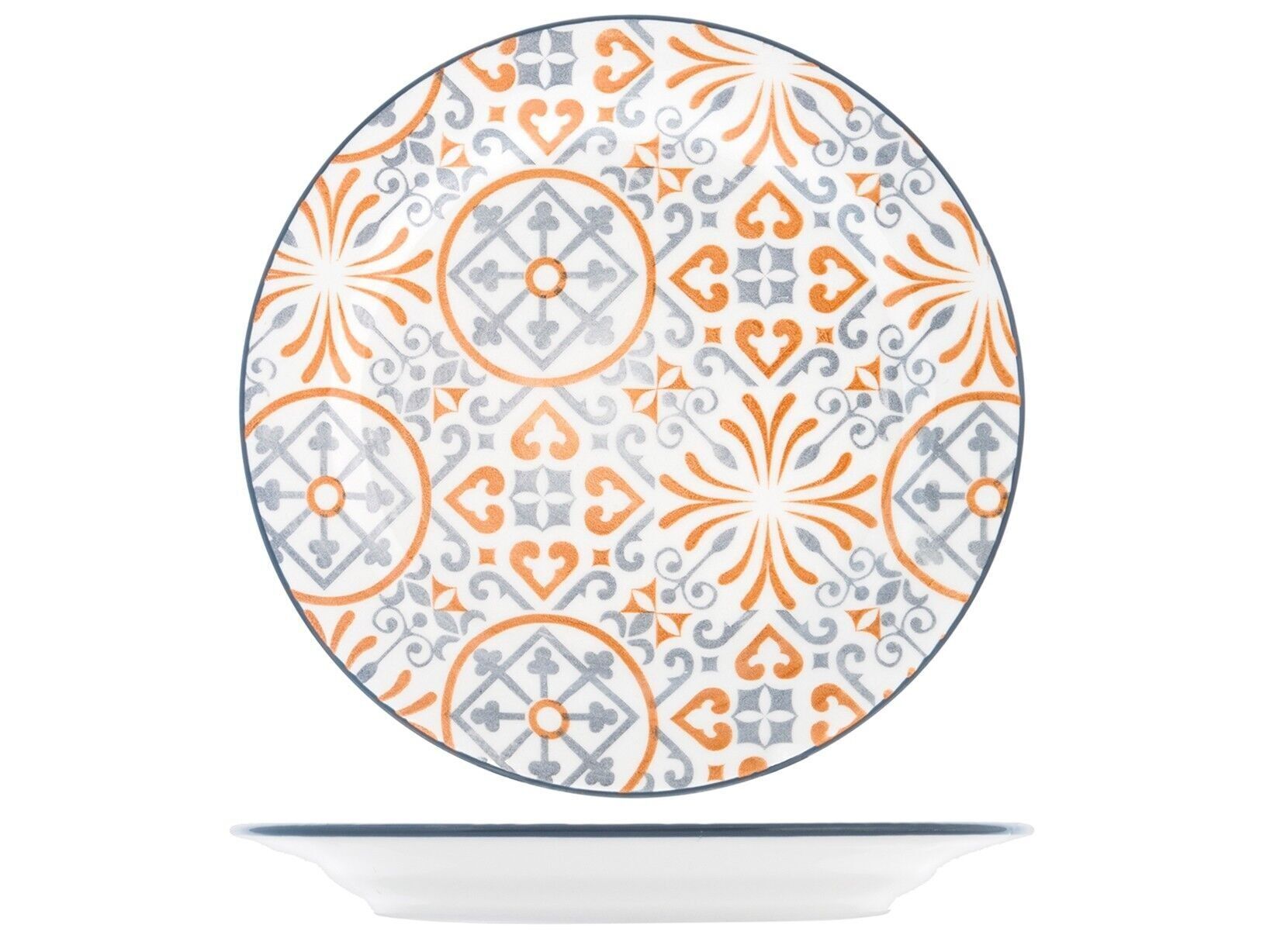 Piatto frutta Capri stoneware cm 20