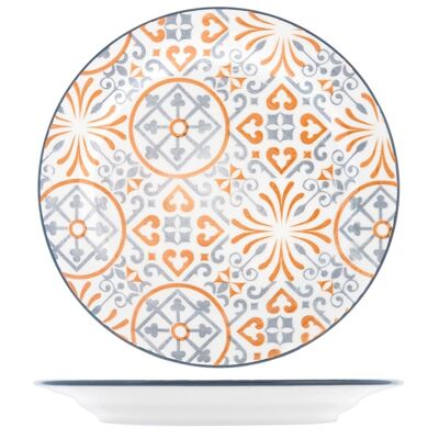 Capri stoneware fruit plate 20 cm