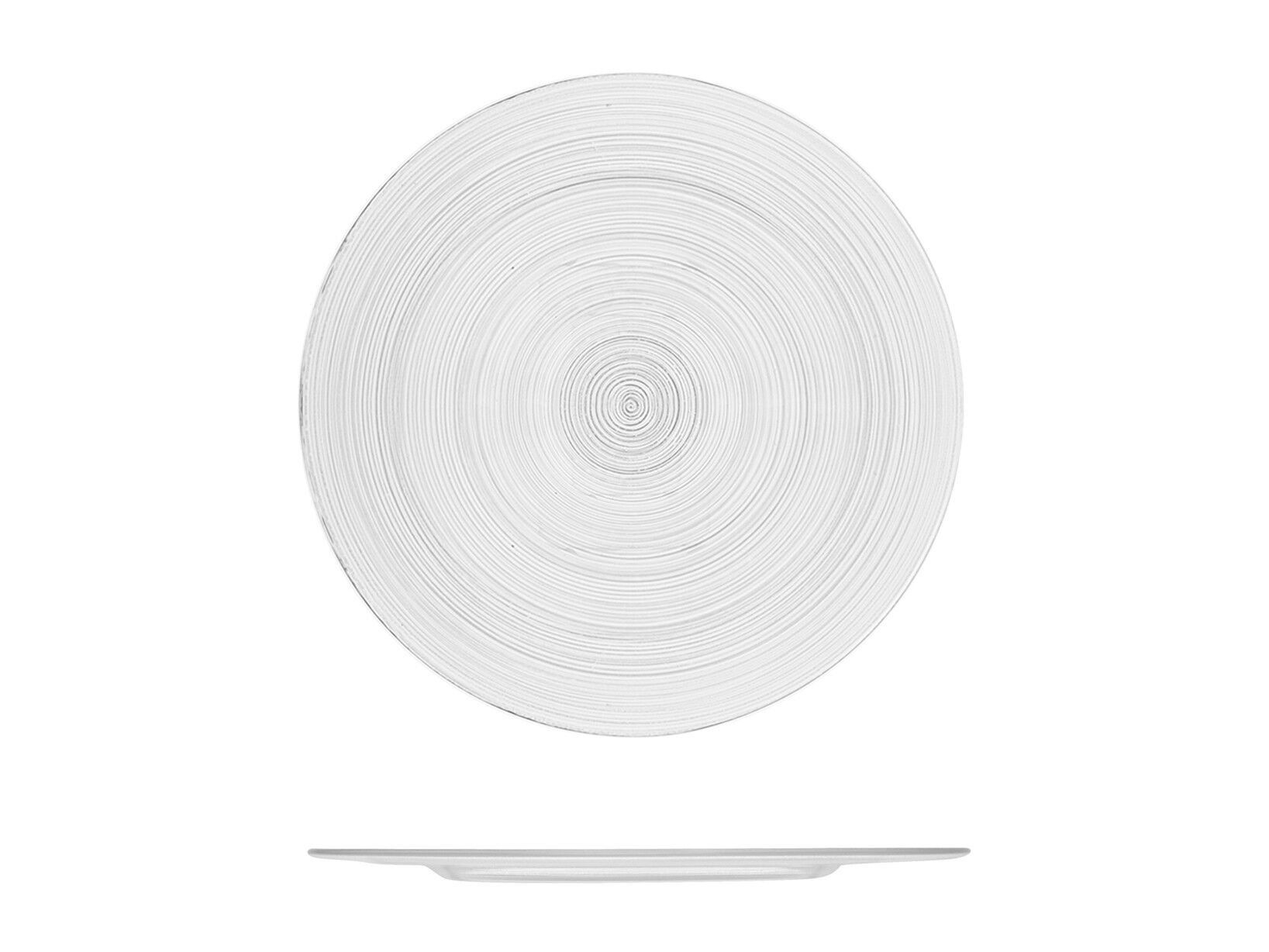 Kreis Obstteller aus Glas 21 cm