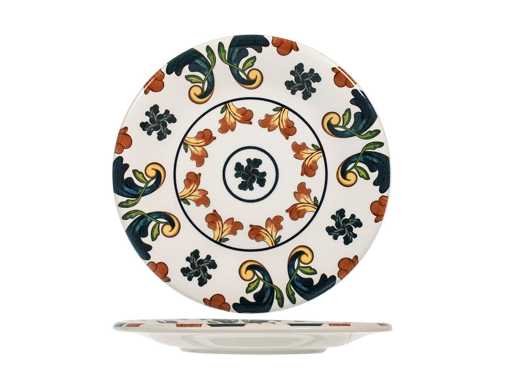 Piatto frutta Corfù in ceramica decoro 3/5 cm 20