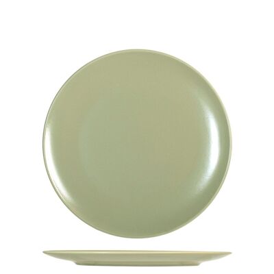 Denver green fruit plate in stoneware 20 cm