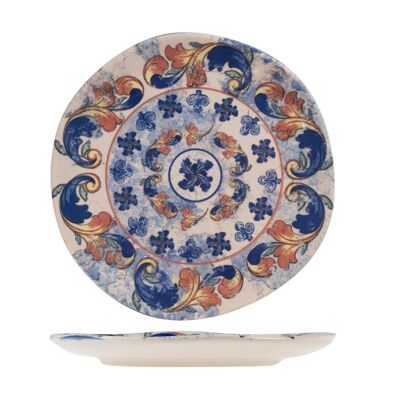 Felicity fruit plate in decorated stoneware 20 cm