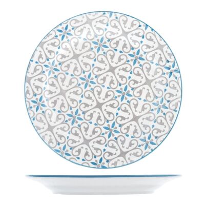 Ischia fruit plate in stoneware 20 cm