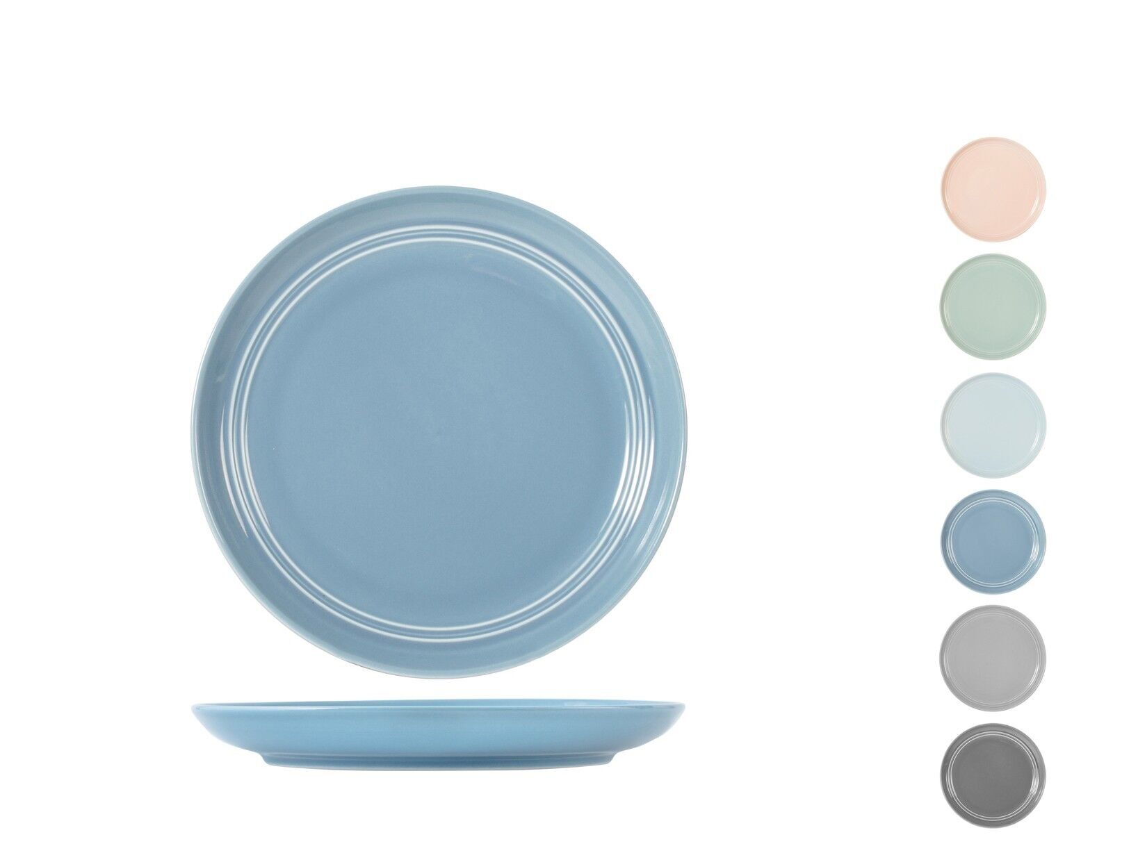 Piatto frutta Loft in porcellana colori assortiti cm 20.