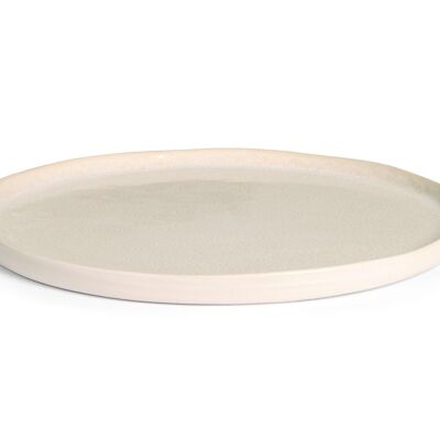 Montblanc fruit plate in white stoneware 21.5 cm