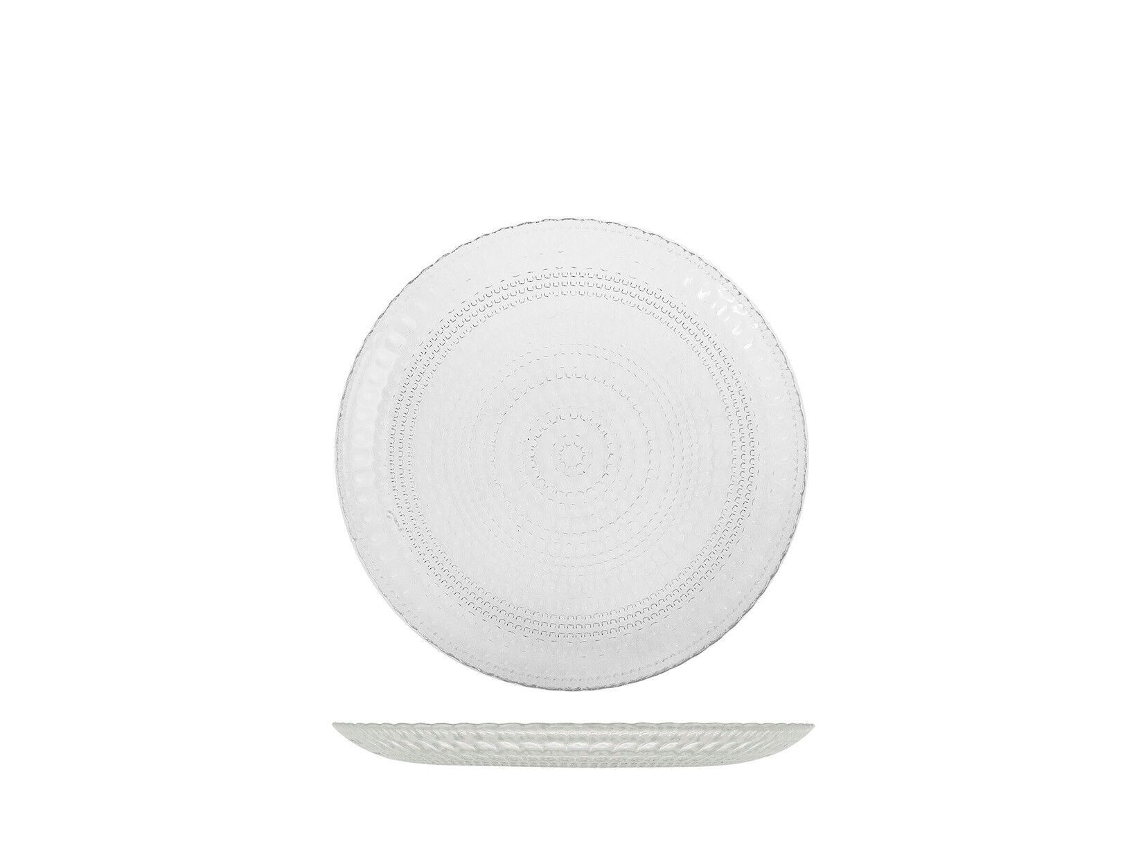 Venere fruit plate in transparent glass cm 21