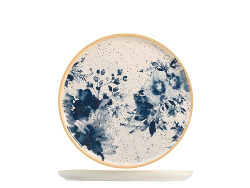 Piatto Indigo in stoneware frutta cm 21