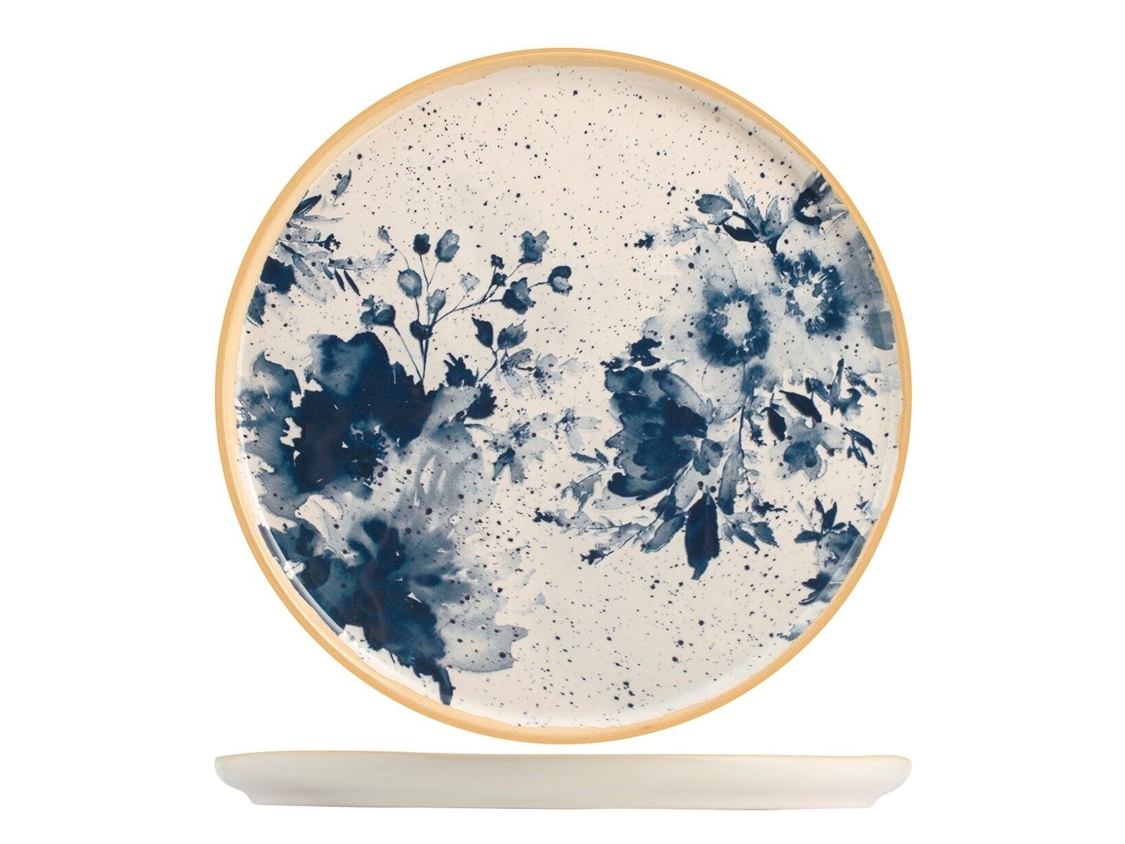Indigosteinzeugteller 27 cm flach