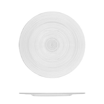 Plato circular de cristal para pan 18 cm