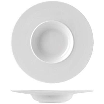 Plato de pasta Galaxy White Porcelana 30 cm