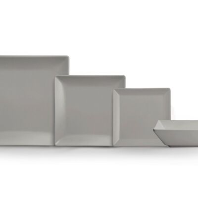 Plat à four rectangulaire gris inox 29x21,5 cm - ECOTEL AIX