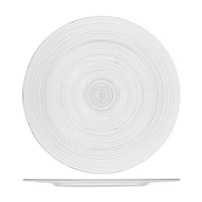 Assiette plate Circle en verre cm 27