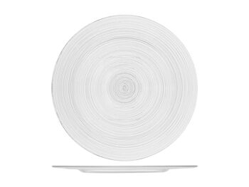 Assiette plate Circle en verre cm 27 1