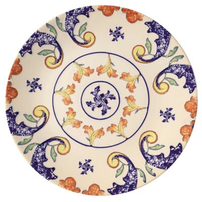 Jasmine dinner plate in decorated stoneware 25 cm