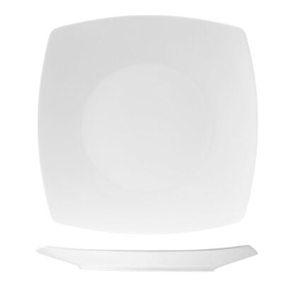 Plato llano Kana / Maxim de porcelana blanca 25 cm