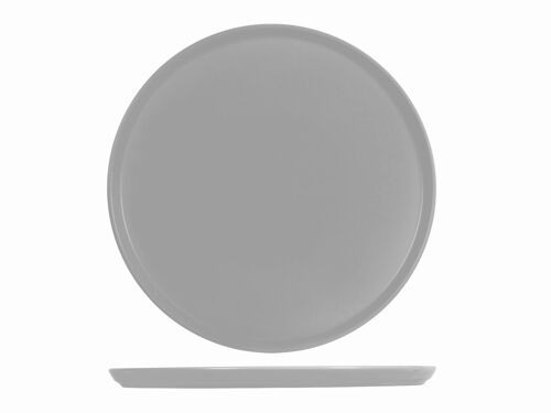 Piatto pizza Stoneware Grigio 33 cm