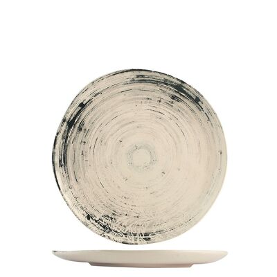 Silk stoneware fruit plate 21 cm