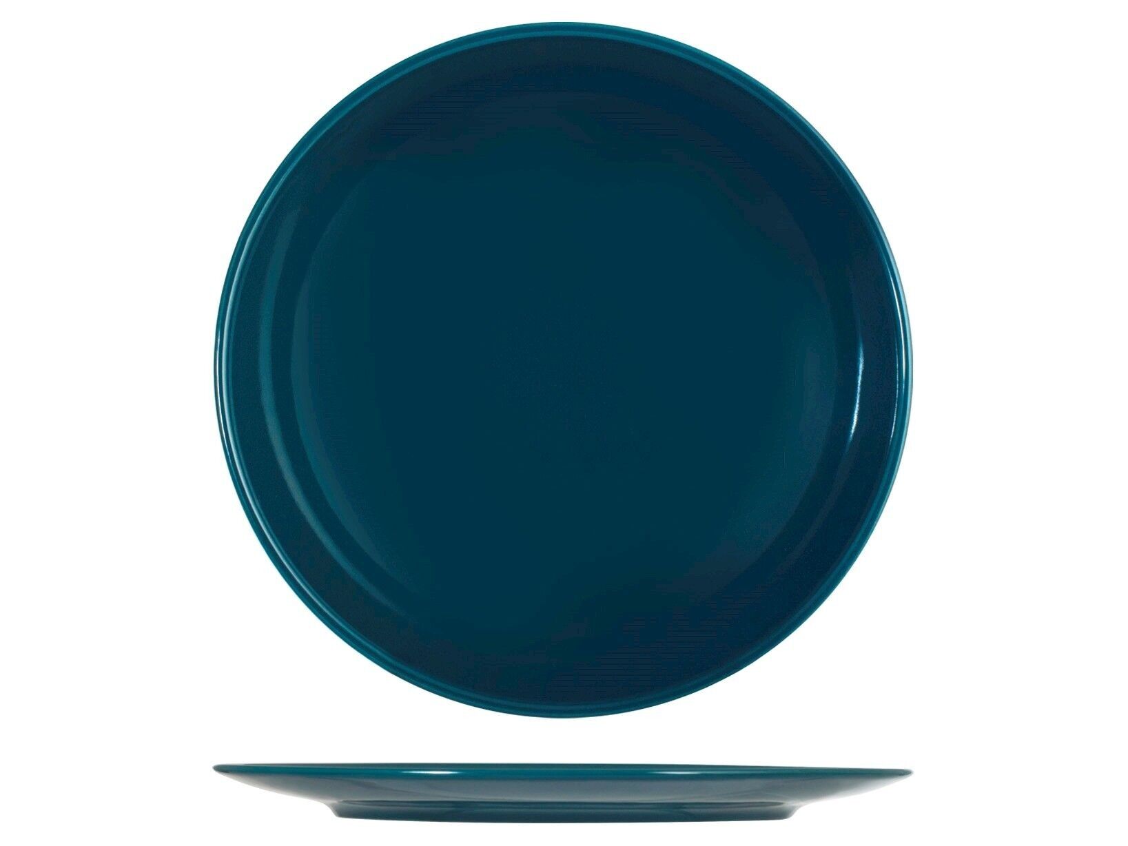 Denver Darkblu Steinzeug runder Teller 32 cm