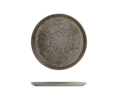 Piatto Velvet in stoneware frutta cm 21