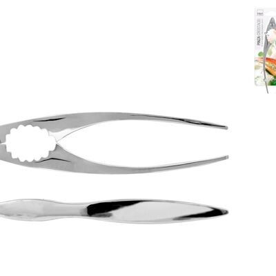 Crustacean tongs Soave chromed / zinc