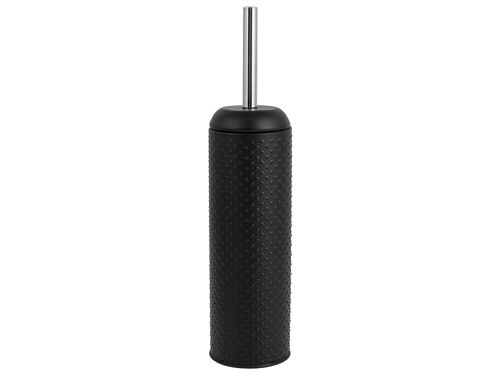 Porta scopino wc Black&Grey zincato nero cm 9,5x40 h