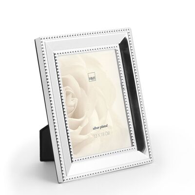 Photo frame in Silver Perl 13x18