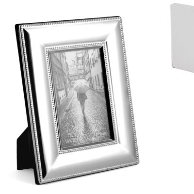 Metal photo frame 10x15 cm Dotted