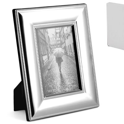 Metal photo frame 13x18 cm dotted