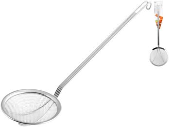 Ecumoire inox R te manche long 18 cm 1